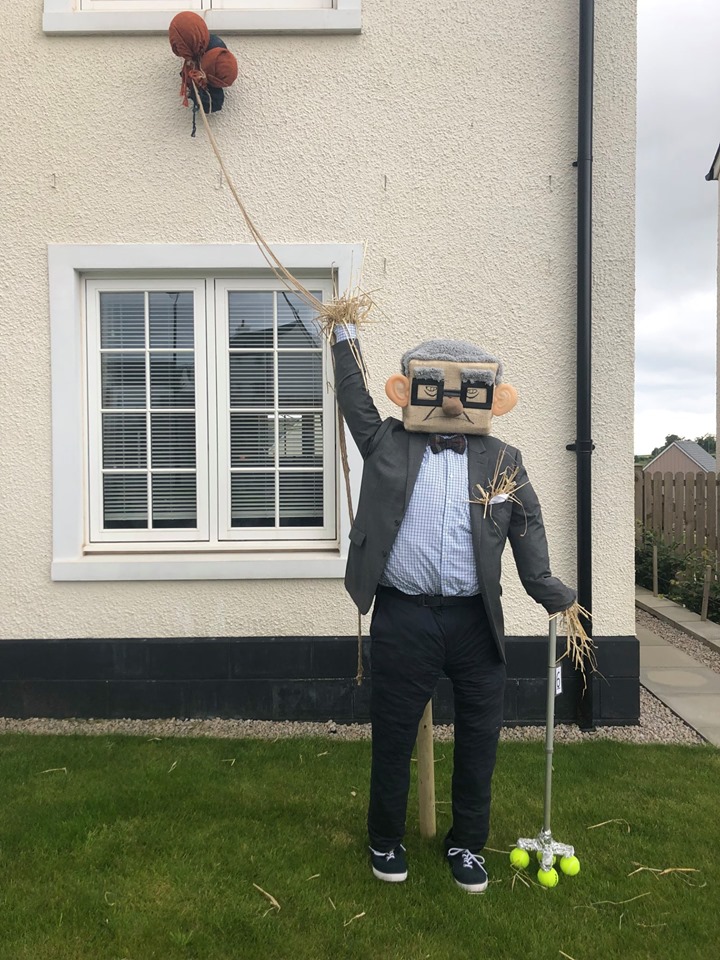 Carl-from-Up Chapelton Scarecrow Festival