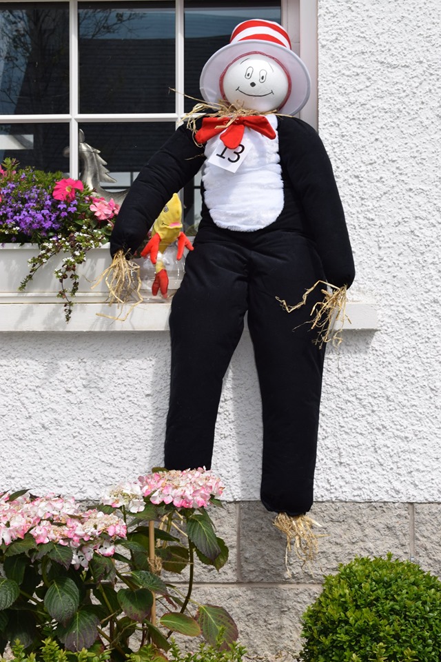 Cat-in-The-Hat Chapelton Scarecrow Festival