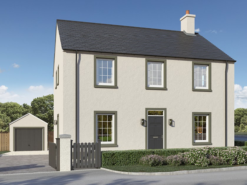 AJC-Buccleugh-housetype Houses for sale Aberdeenshire: AJC Homes phase 2 has launched at Benton Crescent, Chapelton