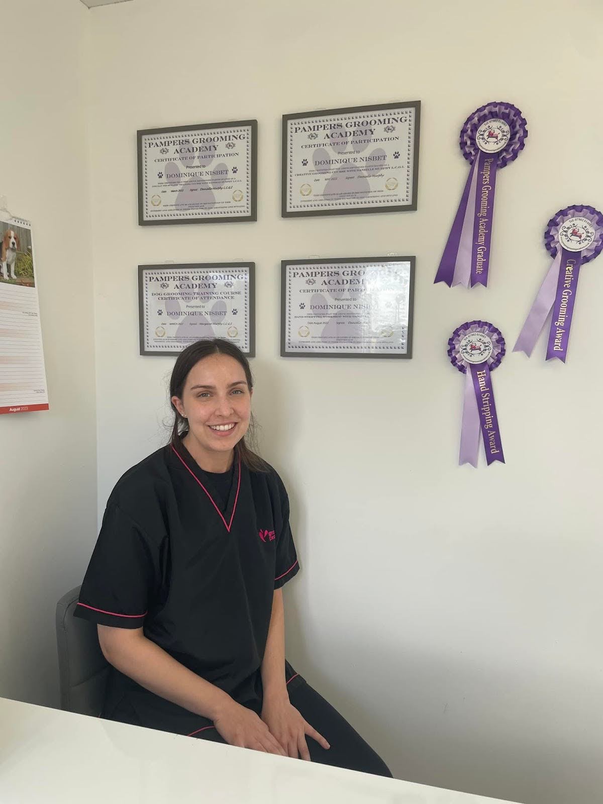 Dominique from Dom's Dog Grooming, Chapelton