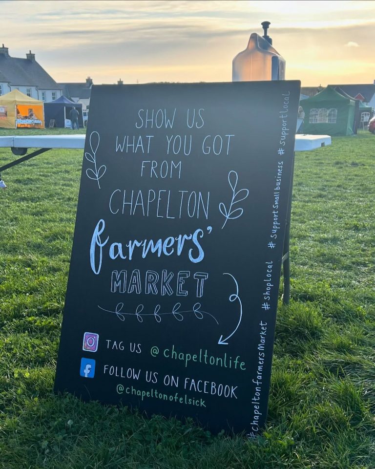 Farmers Market sign