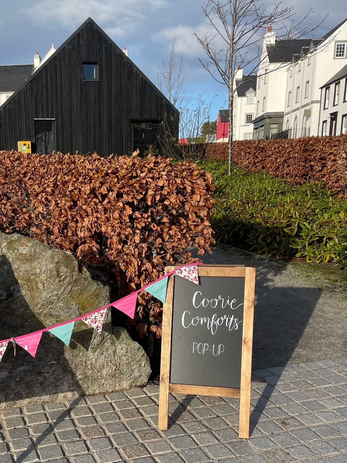 Pop-up-shop-Corrie-Comforts-edited What’s been going on in The Hut?